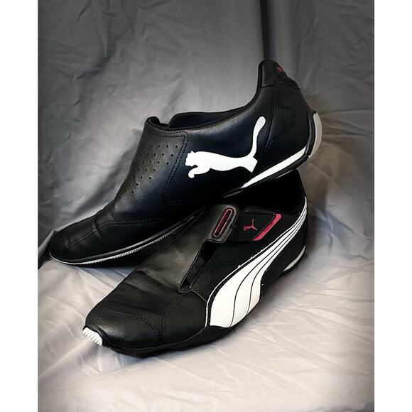 Puma Men's Redon Move Sneakers Black 185999-02 Color Block Low Top 13 M - Picture 2 of 4